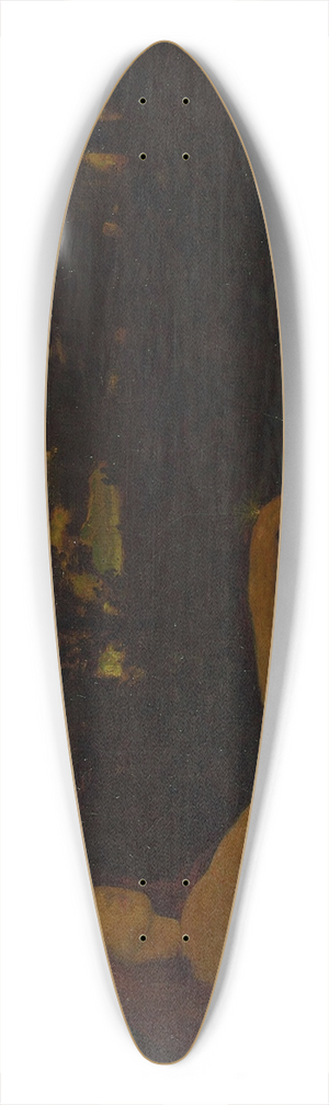 Arthur Bowen Davies - Semele or Fireflies 39.3 inch art pintail longboard deck