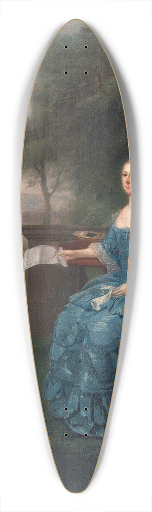 Arthur Devis - Anne Streatfeild, Ne Sidney 39.3 inch art pintail longboard deck