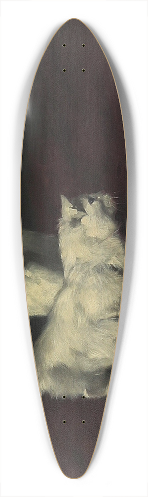 Arthur Heyer - Ktzchen beobachten einen Kfer 39.3 inch art pintail longboard deck
