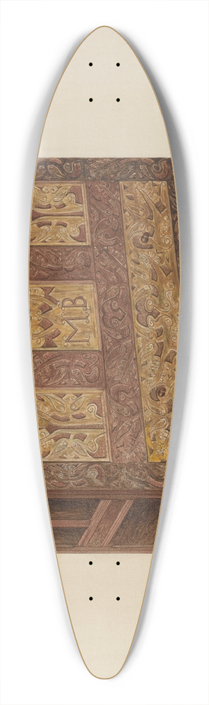 Arthur Johnson - Chest 39.3 inch art pintail longboard deck