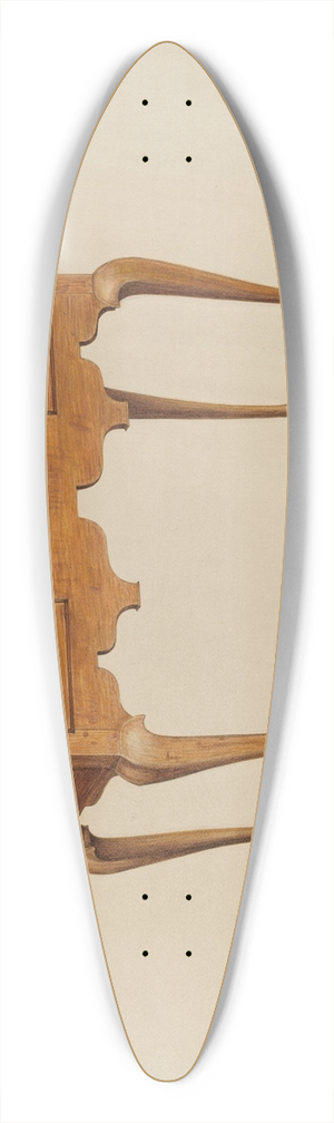 Arthur Johnson - Lowboy 39.3 inch art pintail longboard deck