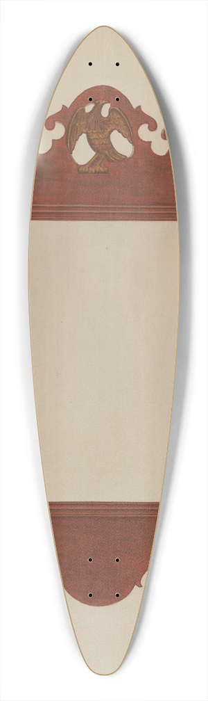 Arthur Johnson - Mirror 39.3 inch art pintail longboard deck