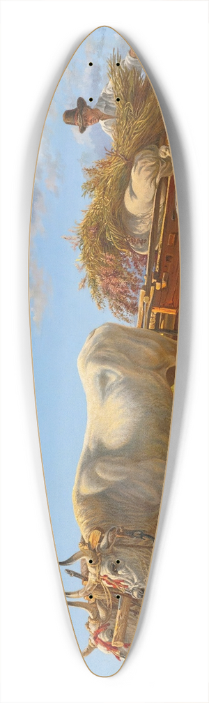 Arthur John Strutt - Haymaking 39.3 inch art pintail longboard deck