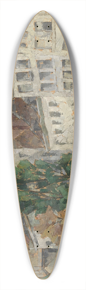 Arthur Navez - The Hofberg at Brussels 39.3 inch art pintail longboard deck