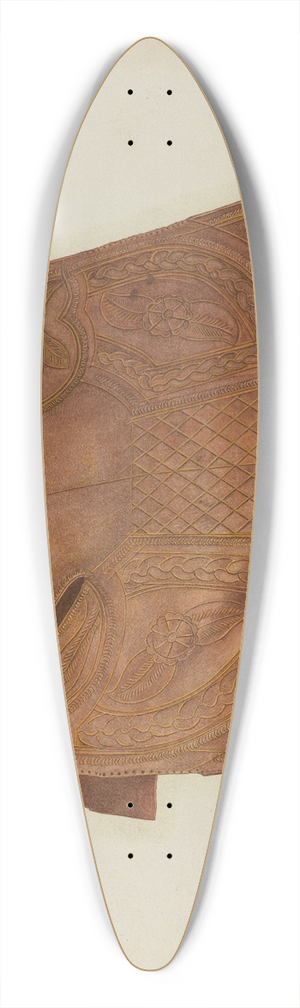 Arthur P. Reynolds - Saddle Cover 39.3 inch art pintail longboard deck