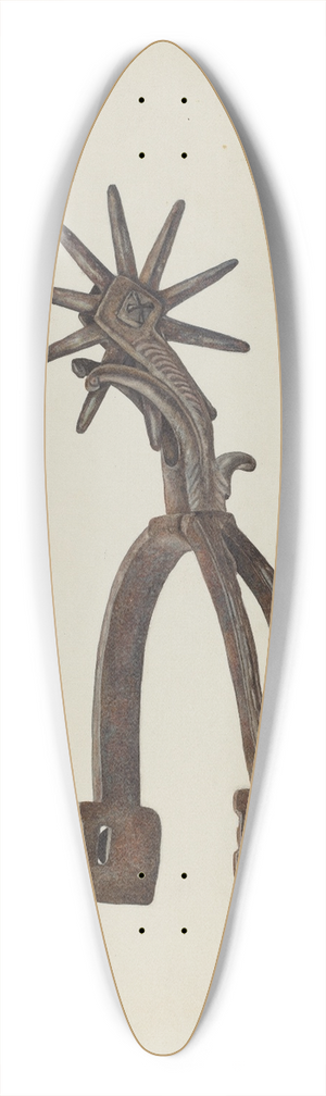 Arthur P. Reynolds - Spur 39.3 inch art pintail longboard deck