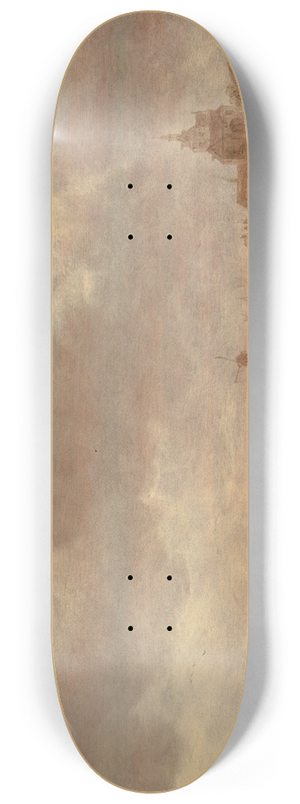 Jan van Goyen - Winter Pleasures on the Merwede 8.25 inch art skate deck