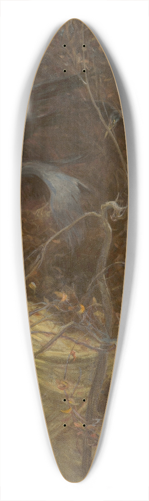 Arthur Rackham - The Haunted Wood 39.3 inch art pintail longboard deck