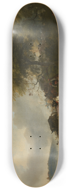 Jan van Huchtenburg - Ambushing a Convoy 8.25 inch art skate deck