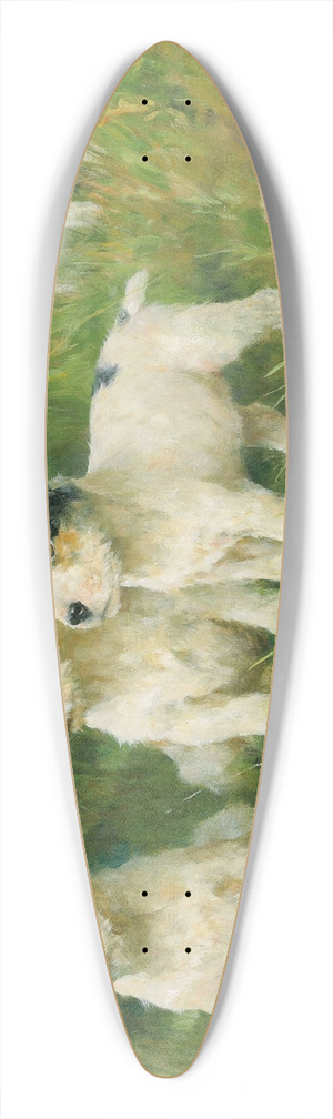 Arthur Wardle - The rising generation 39.3 inch art pintail longboard deck