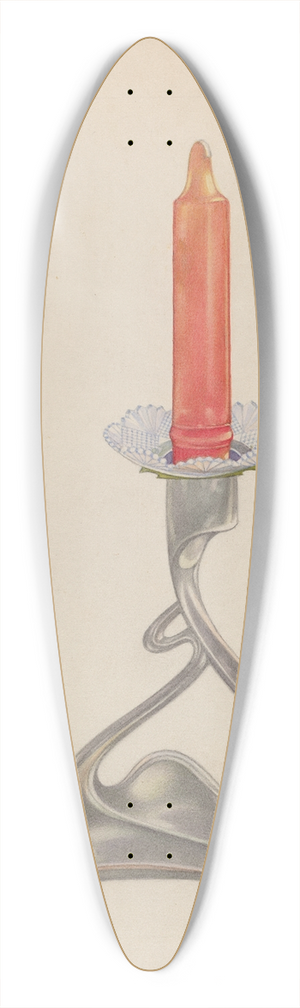 Arthur Wegg - Candlestick 39.3 inch art pintail longboard deck