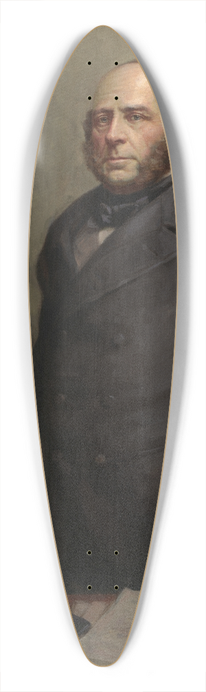 Arvid Frederick Nyholm - John Ericsson 39.3 inch art pintail longboard deck