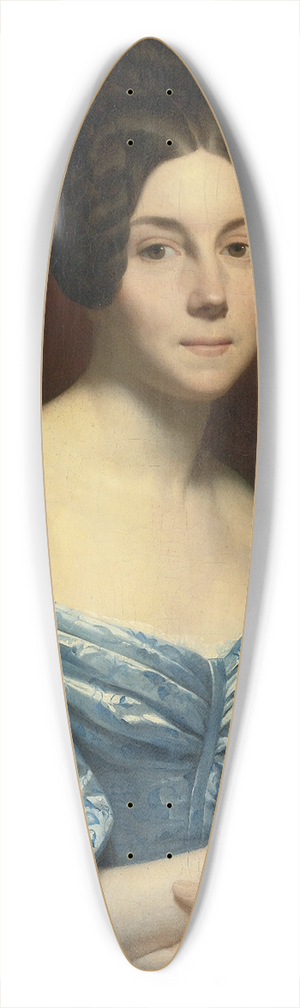Ary Scheffer - Portrait Of A Lady 39.3 inch art pintail longboard deck