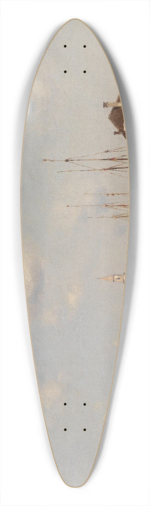 Ascan Lutteroth - Mazzorbo Bei Venedig 39.3 inch art pintail longboard deck