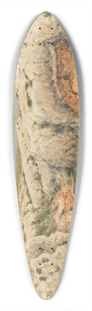 Ascan Lutteroth - Syracus 39.3 inch art pintail longboard deck