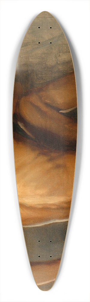 August Andreas Jerndorff - Studie af en ngen mand 39.3 inch art pintail longboard deck