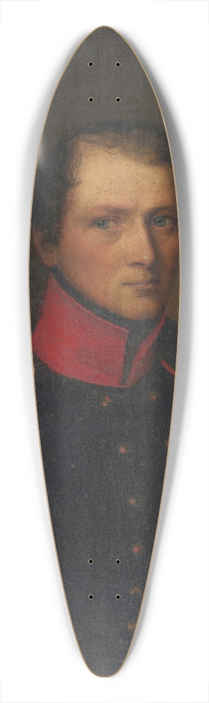 August Bootz - Peter Eugen von Kachthaler as a Captain in the Grenadier Regiment 39.3 inch art pintail longboard deck