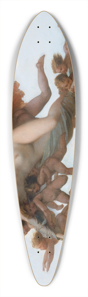Auguste Barthlmy Glaize - Psyche 39.3 inch art pintail longboard deck