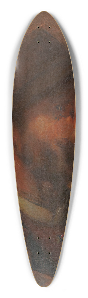 Auguste Boulard - Rudolf Ribarz, Maler 39.3 inch art pintail longboard deck