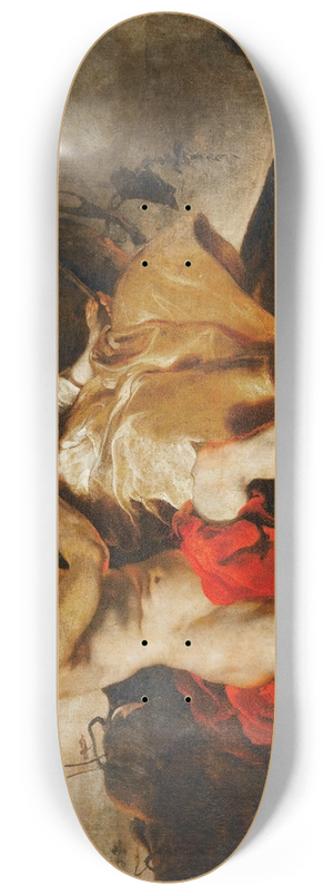 Jan van Noordt - Amaryllis Crowning Mirtillo 8.25 inch art skate deck