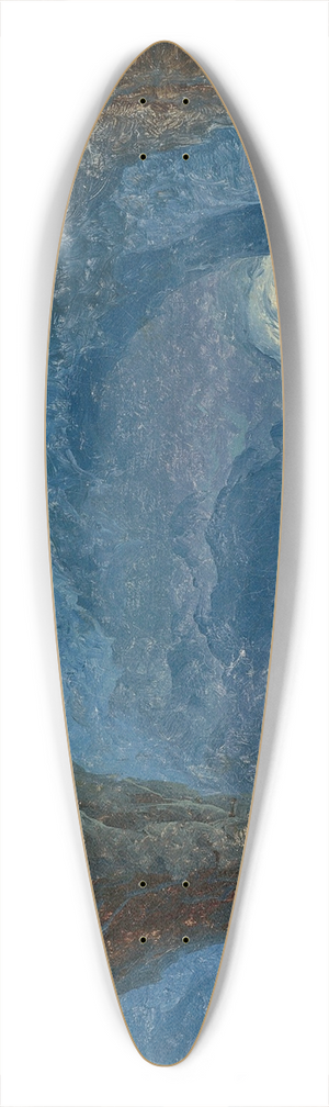 August Kopisch - The blue grotto 39.3 inch art pintail longboard deck