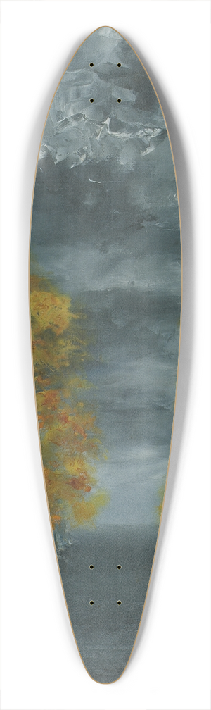 August Strindberg - The Avenue 39.3 inch art pintail longboard deck