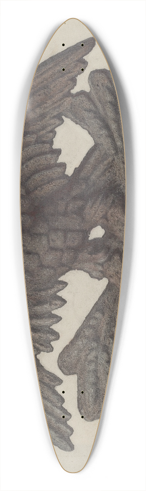 Austin L. Davison - Door Stop  Eagle 39.3 inch art pintail longboard deck