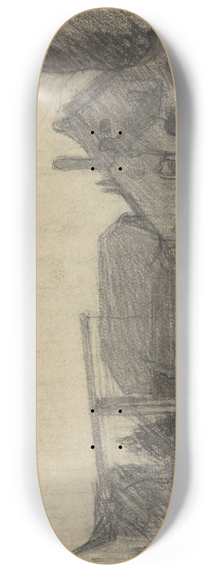 Jan Veth - Dorpsgezicht van s Gravenmoer 8.25 inch art skate deck