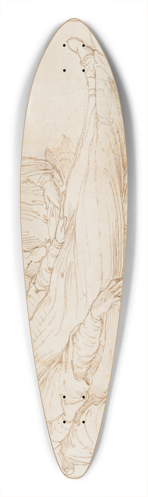 Baldassare Peruzzi - Entwurf fr das Grabmal eines Bischofs 39.3 inch art pintail longboard deck