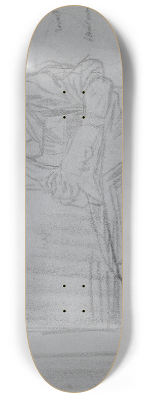 Jan Veth - Handwerkende vrouw bij een raam 8.25 inch art skate deck