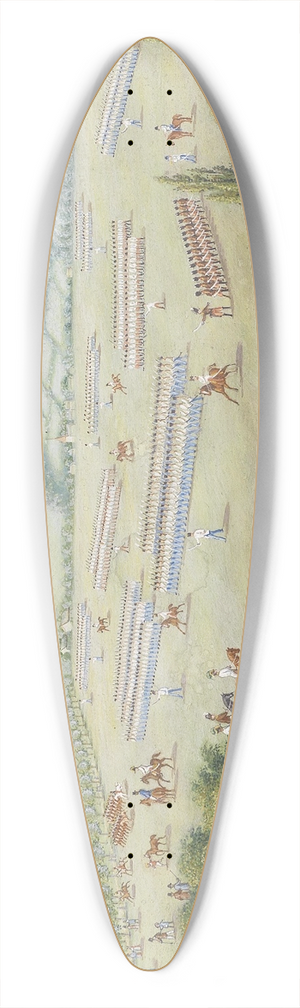 Balthasar Wigand - Exerzierplatz auf der Schmelz 39.3 inch art pintail longboard deck