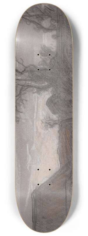 Jan Veth - Landschap met bomen en een pad langs een huis 8.25 inch art skate deck Jan Veth - Landschap met bomen en een pad langs een huis 8.25 inch art skate deck