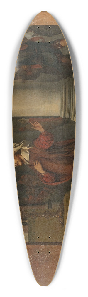 Barent Fabritius - The Pharisee and the Publican 39.3 inch art pintail longboard deck