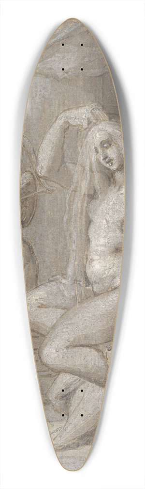 Bartholomaeus Spranger - Venus and Amor 39.3 inch art pintail longboard deck
