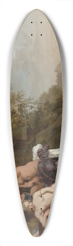 Bartholomeus Breenbergh - Nymphs Bathing 39.3 inch art pintail longboard deck