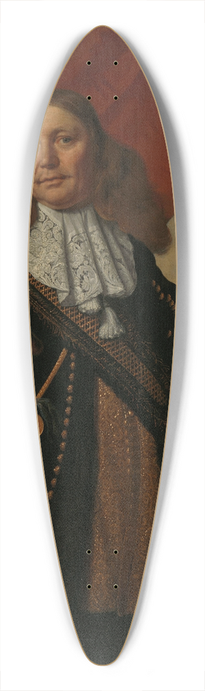 Bartholomeus van der Helst - Johan de Liefde (ca. 1619-73), Vice-Admiral 39.3 inch art pintail longboard deck
