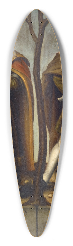 Bartholomus Sarburgh - The Prophets Haggai and Baruch 39.3 inch art pintail longboard deck