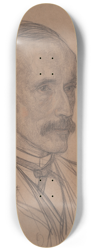 Jan Veth - Portret van Allard Pierson 8.25 inch art skate deck Jan Veth - Portret van Allard Pierson 8.25 inch art skate deck