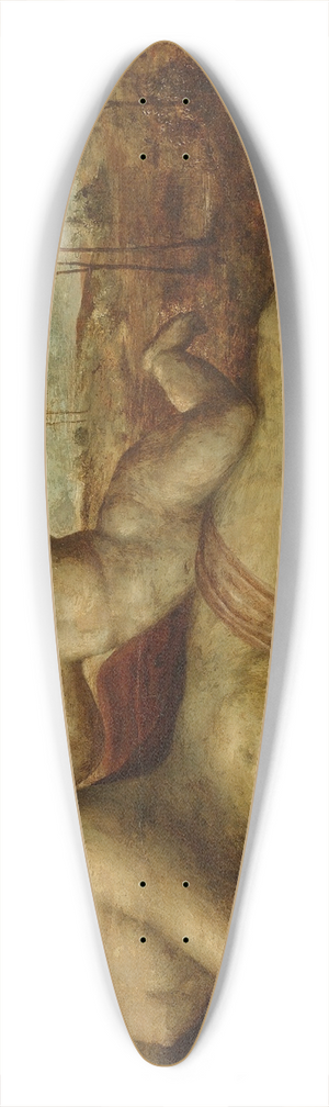 Bartolomeo Neroni - Reclining Venus With Two Amorini 39.3 inch art pintail longboard deck