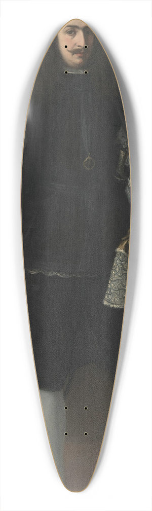 Bartolom Estebn Murillo - A Knight of Alcntara or Calatrava 39.3 inch art pintail longboard deck