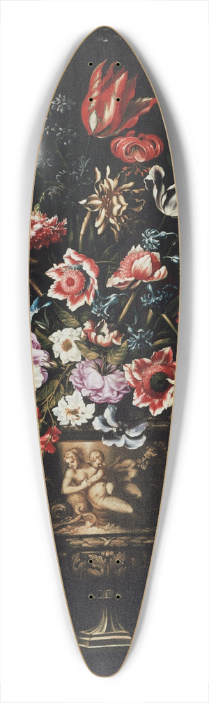 Bartolom Prez - StillLife 39.3 inch art pintail longboard deck