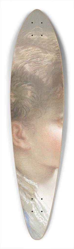 Benedetto Luti - Study of a Boy in a Blue Jacket 39.3 inch art pintail longboard deck