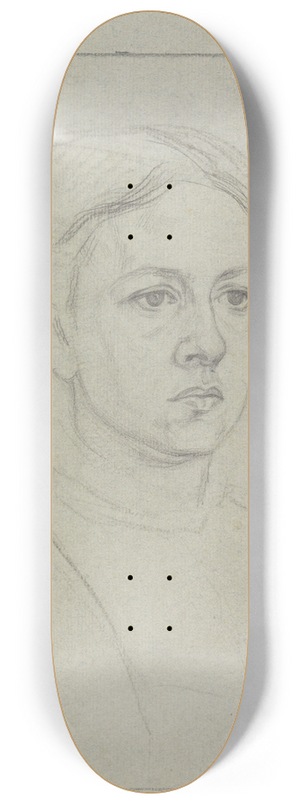 Jan Veth - Portret van Johanna Veth 8.25 inch art skate deck