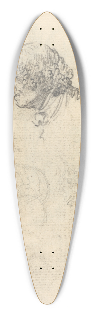 Benjamin West - Study 39.3 inch art pintail longboard deck