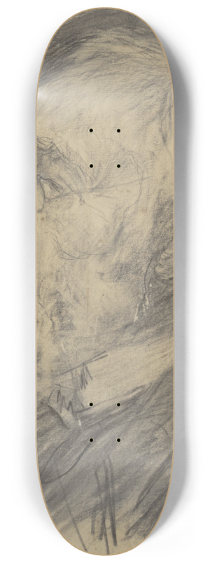 Jan Veth - Portret van Jozef Israls 8.25 inch art skate deck Jan Veth - Portret van Jozef Israls 8.25 inch art skate deck