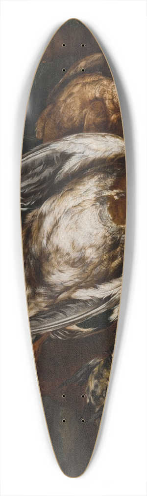 Bernaert de Birdt - Slaughtered Birds 39.3 inch art pintail longboard deck
