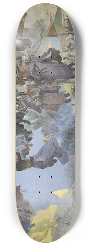 Alphonse Mucha - Svantovit Celebration On The Island Of Rgen 8.25 inch art skate deck