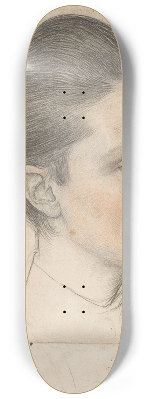 Jan Veth - Portret van mevrouw K.C. Boxman-Winkler 8.25 inch art skate deck Jan Veth - Portret van mevrouw K.C. Boxman-Winkler 8.25 inch art skate deck
