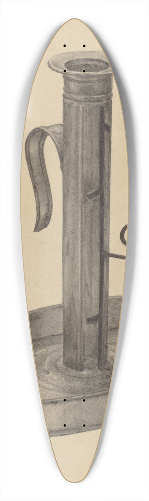 Bernard Krieger - Candlestick 39.3 inch art pintail longboard deck