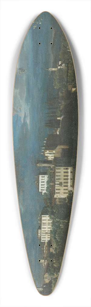 Bernardo Bellotto - Vaprio dAdda 39.3 inch art pintail longboard deck